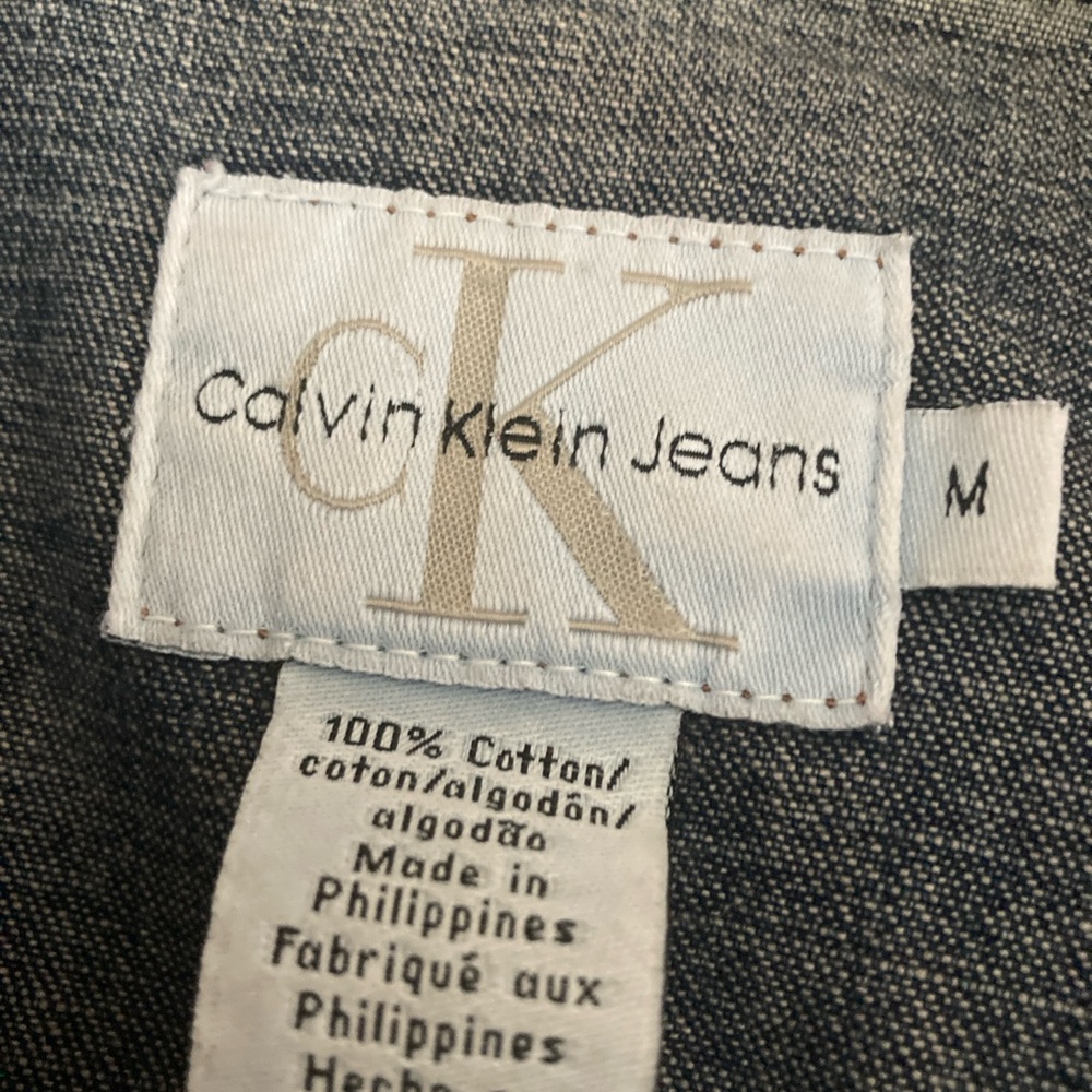 Calvin Klein Jeans Denim Jacket, size M. - Picture 9 of 11